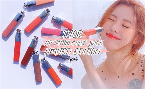 ออกใหม่เพิ่ม 6 สี! “DIOR TATTOO COLOR TINT” สวยมากเวอร์ 